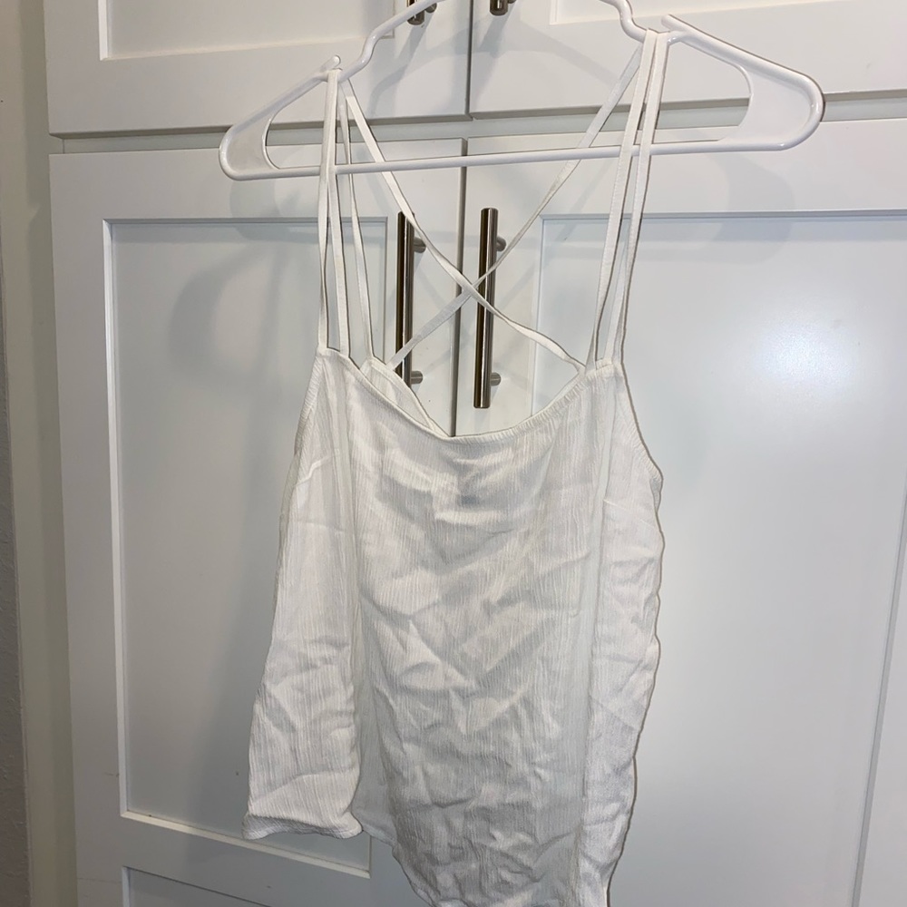 White tank top